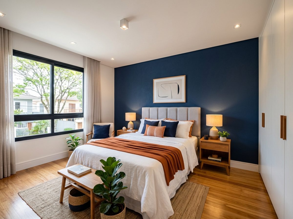 Quarto reformado em Curitiba